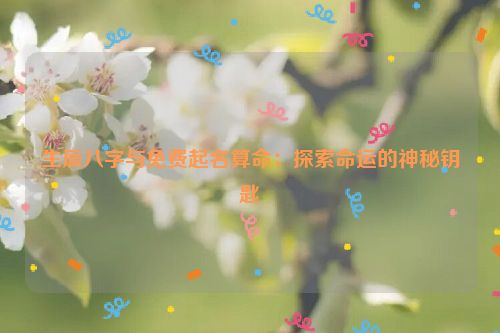 生辰八字与免费起名算命：探索命运的神秘钥匙